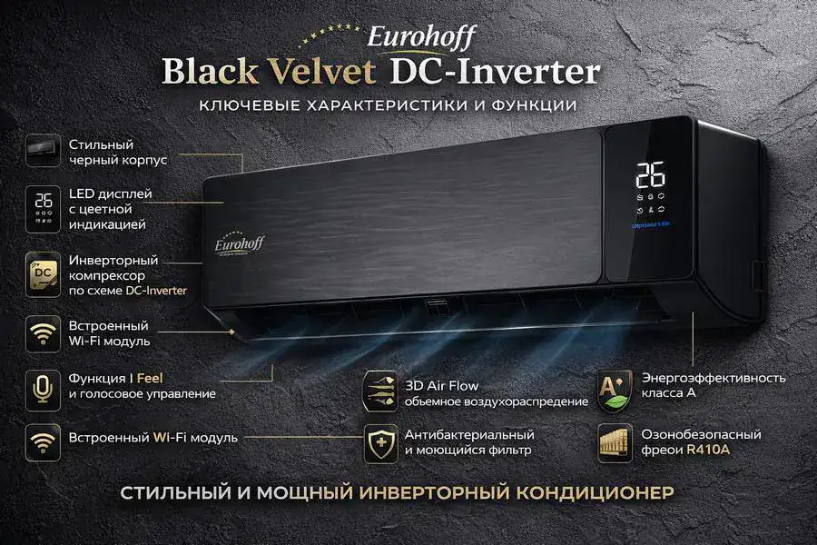 Кондиционер Eurohoff Black Velvet